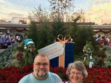 20181118a Burnham Trip Disney Epcot Florida