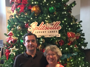 20181229a Burnham Trip Holiday Christmas Disney Springs Splitsville Florida