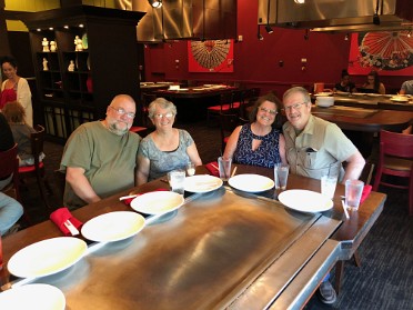 20190330a Burnham Mantey Trip Benihana Florida