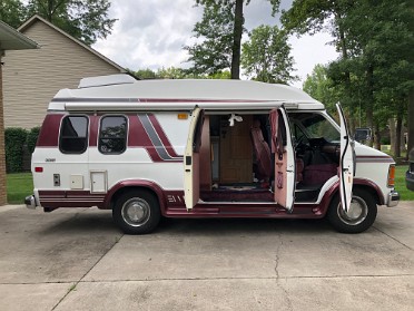 20190621a Boblenz Burnham Trip RV 1993 Dodge Camper Van Camping Ohio