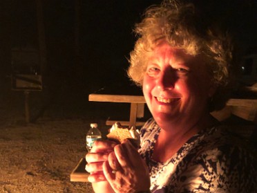 20191102f Burnham Trip Camping Campfire Jonathan Dickinson State Park 57 Florida