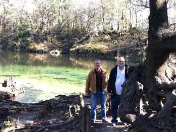 20200101b Burnham Mantey Trip Madison Blue Spring State Park Florida