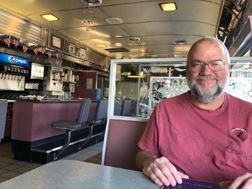 20200824d Burnham Gettysburg Dinner At Dunlap's