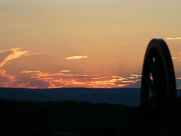 20200824e Burnham Gettysburg Battlefield Evening