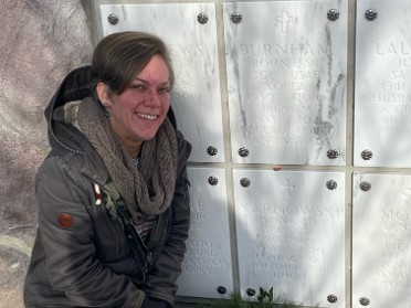 20211204a Burnham Interment John Sr Irene Great Lakes National Cemetery Holly Michigan