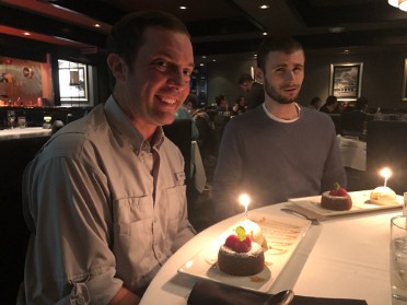 20220122a Burnham Szandzik Birthdays Trip Dave 60 Dan 37 Chris 27 Morton's The Steakhouse Orlando Florida