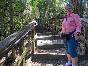 20220216c Burnham Trip Camping Madira Bickel Mound State Archaeological State Park Terra Ceia Florida