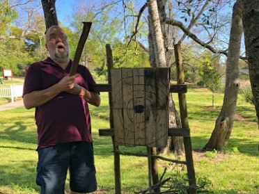 20220409c Burnham Camping Trip Fort Saint Jean Baptiste Grounds Natchitoches Louisiana