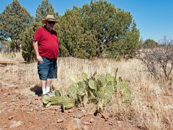 20220413j Burnham Camping Trip Chihuahuan Desert Nature Center Cactus Museum Fort Davis Texas
