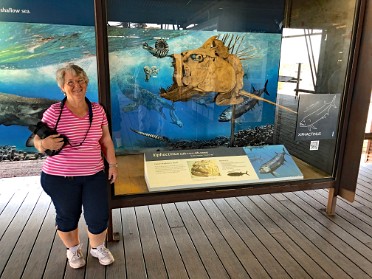 20220414c Burnham Camping Trip Fossil Discovery Exhibit Big Bend National Park Texas