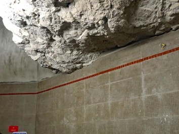 20220417c01 Burnham Camping Trip The Cave Visitor Center Elevator Lobby To Start Of Big Room Carlsbad Caverns National Park New Mexico