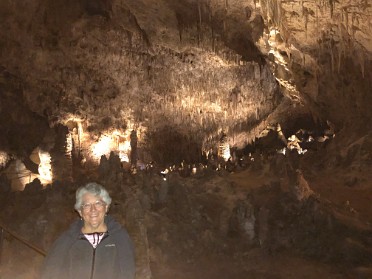 20220417c12 Burnham Camping Trip The Cave Bottomless Pit To Stone Lily Pads Carlsbad Caverns National Park New Mexico