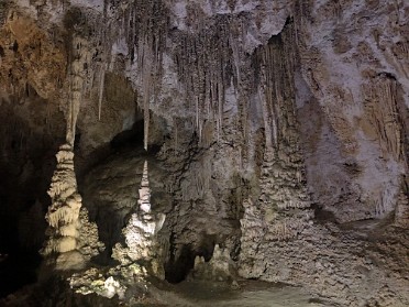20220417c17 Burnham Camping Trip The Cave Chinese Theatre To Cave Elevator Lobby Carlsbad Caverns National Park New Mexico