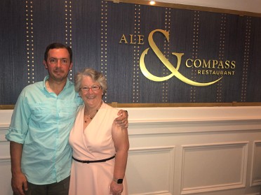 20220508a Burnham Mother's Day Vicki 37th Dinner Ale And Compass Disney Yacht Club Orlando Florida