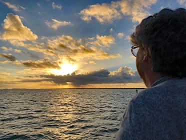 20221208f Burnham Trip John Pennekamp Coral Reef State Park Boat Ride Back Sunset Key Largo Florida