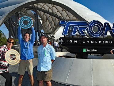 20230212a Burnham Trip Tron Lightcycle Run Disney World Magic Kingdom Orlando Florida