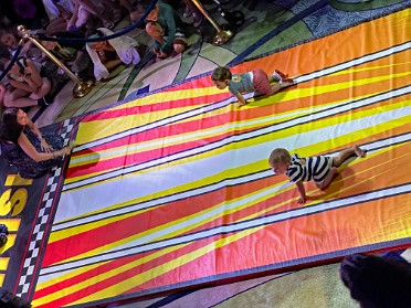 20230306a Burnham Szandzik Trip Disney 4th Cruise Day 3 Pixar Day At Sea Jack-Jack Diaper Dash Eastern Caribbean