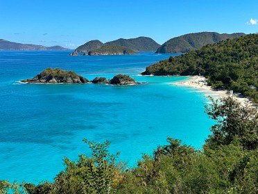 20230308c Burnham Szandzik Trip Disney 4th Cruise Day 5 Saint Thomas Saint John US Virgin Islands Touring Saint John Eastern Caribbean