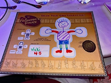 20230308g Burnham Szandzik Trip Disney 4th Cruise Day 5 Saint Thomas Saint John US Virgin Islands Dinner And Stateroom Blanket Origami Eastern Caribbean