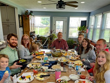 20230408a Mantey Holiday Easter Lunch Caledonia Ohio