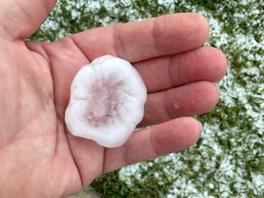 20230425a Burnham House Great Hailstorm Of '23 Clermont Florida