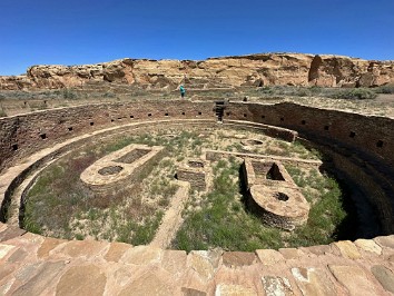 20230529s Burnham Trip Western US Grand Circle Tour Chetro Ketl Chaco Culture National Historic Park New Mexico