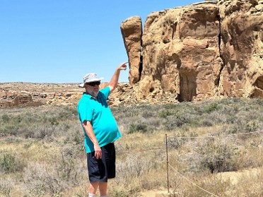 20230529t Burnham Trip Western US Grand Circle Tour Petroglyph Trail Chaco Culture National Historic Park New Mexico