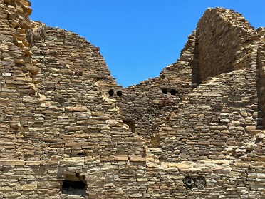20230529v Burnham Trip Western US Grand Circle Tour Pueblo Del Arroyo Chaco Culture National Historic Park New Mexico