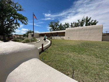20230529w Burnham Trip Western US Grand Circle Tour Visitor Center Aztec Ruins National Monument New Mexico