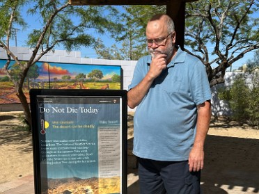 20230604p Burnham Trip Western US Grand Circle Tour Black Rock Nature Center Visitor Center Joshua Tree National Park California