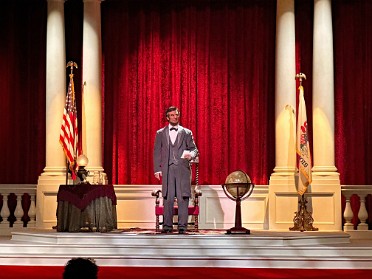 20230605m Burnham Trip Western US Grand Circle Tour Great Moments With Mr Lincoln Disneyland Anaheim California