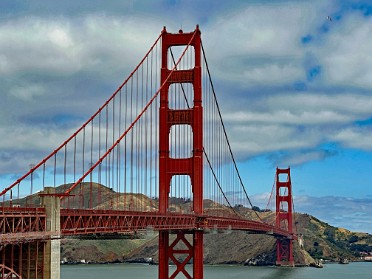 20230608x Burnham Trip Western US Grand Circle Tour Bay Bridge Golden Gate Bridge San Francisco California