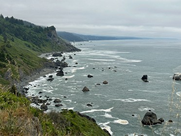 20230610u Burnham Trip Western US Grand Circle Tour High Bluff Overlook Redwood National Park California