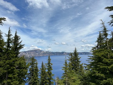 20230613v Burnham Trip Western US Grand Circle Tour Visitor Center Crater Lake National Park Oregon