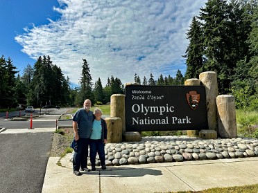 20230615s Burnham Trip Western US Grand Circle Tour Visitor Center Olympic National Park Washington