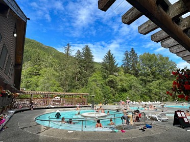 20230615z Burnham Trip Western US Grand Circle Tour Hot Springs Sol Duc Valley Olympic National Park Washington