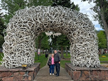 20230623x Burnham Trip Western US Grand Circle Tour Touring And Moo's Ice Cream Jackson Wyoming