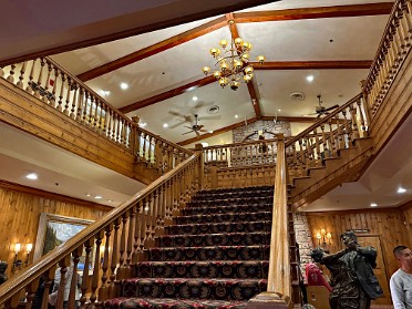 20230623z Burnham Trip Western US Grand Circle Tour Dinner Silver Dollar Grill Wort Hotel Jackson Wyoming