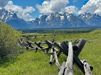 20230624s Burnham Trip Western US Grand Circle Tour Cunningham Cabin Grand Teton National Park Wyoming