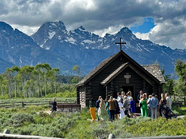 20230624y Burnham Trip Western US Grand Circle Tour Chapel Of The Transfiguration Grand Teton National Park Wyoming