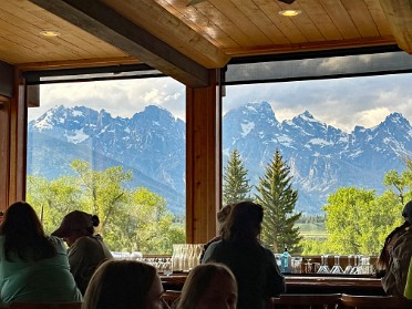 20230624z Burnham Trip Western US Grand Circle Tour Dinner Dornan's Grand Teton National Park Wyoming