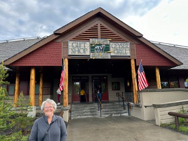 20230627z Burnham Trip Western US Grand Circle Tour Dinner Geyser Grill Old Faithful Snow Lodge Yellowstone National Park Wyoming