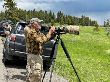 20230628v Burnham Trip Western US Grand Circle Tour Bears And Elk Canyon Lodge Yellowstone National Park Wyoming