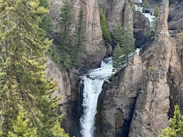 20230628y Burnham Trip Western US Grand Circle Tour Tower Roosevelt Yellowstone National Park Wyoming