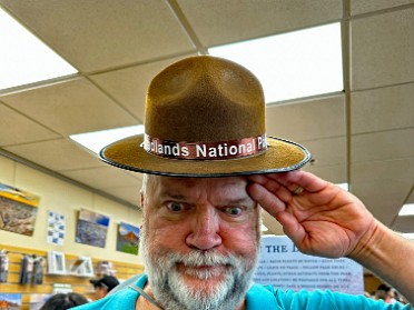 20230705x Burnham Trip Western US Grand Circle Tour Badlands National Park Visitor Center South Dakota