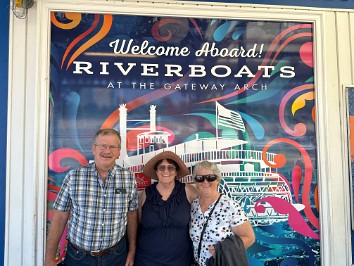 20230710w Burnham Trip Western US Grand Circle Tour Mississippi Riverboat Cruise Saint Louis Missouri