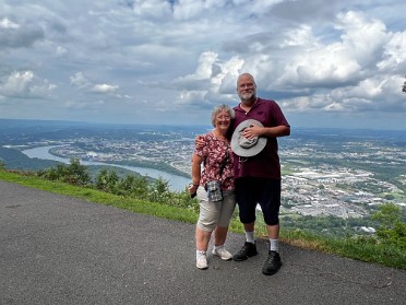 20230713y Burnham Trip Western US Grand Circle Tour Lookout Mountain Point Park Tennessee