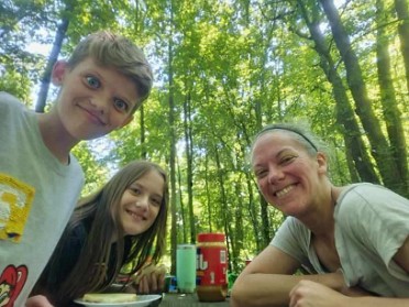 20230816a Bourland Campbell Trip Camping Pontiac Lake Recreation Area Michigan