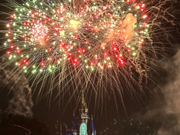 20231014b Burnham Trip Fireworks Magic Kingdom Disney Orlando Florida