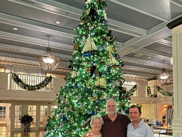 20231118a Burnham Trip Disney Epcot Resorts Gingerbread Orlando Florida